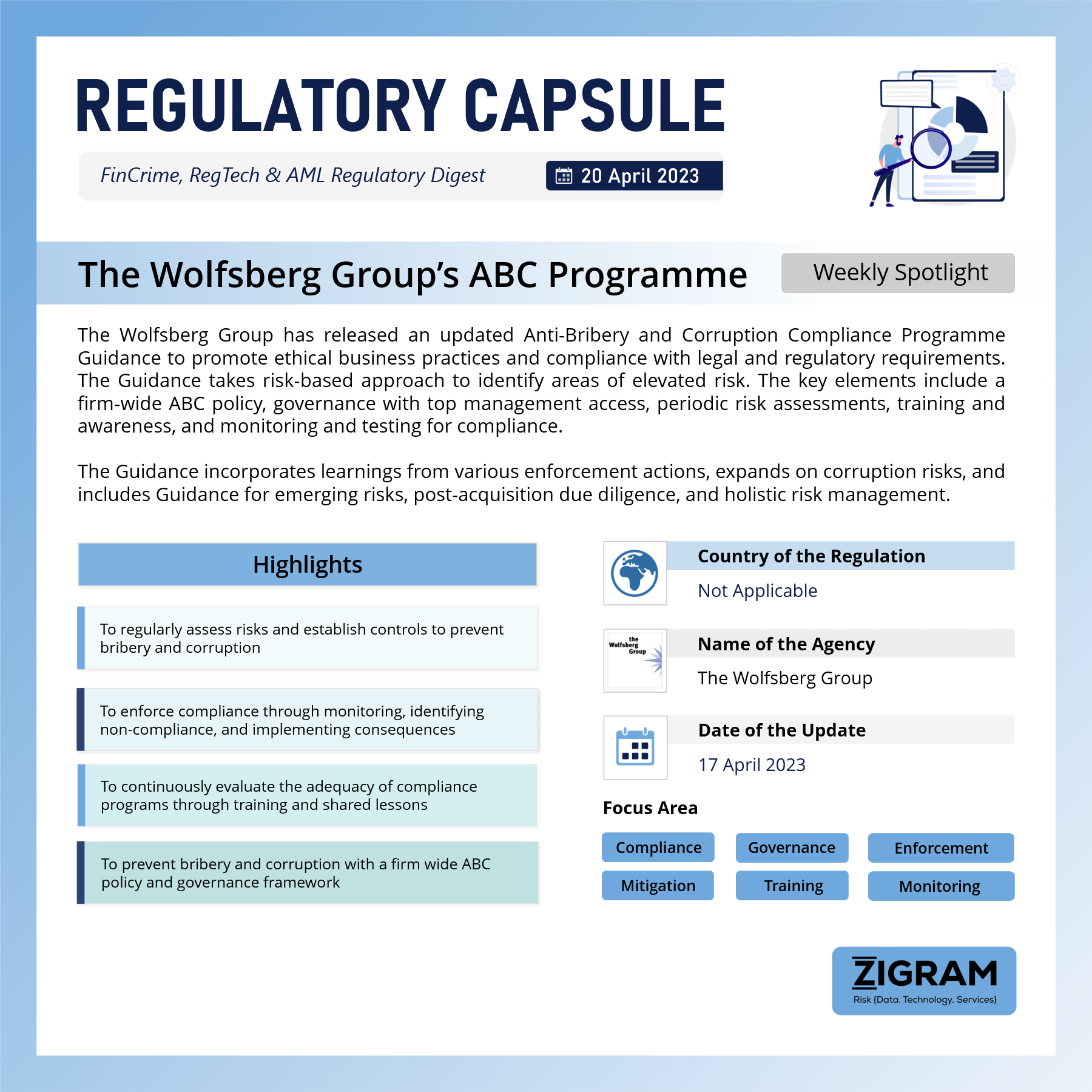 The Wolfsberg Group's ABC Programme rc3
