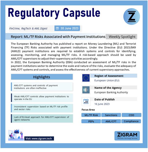 Report:ML/TF Risks Associated With Payment Institutions Untitled9 1