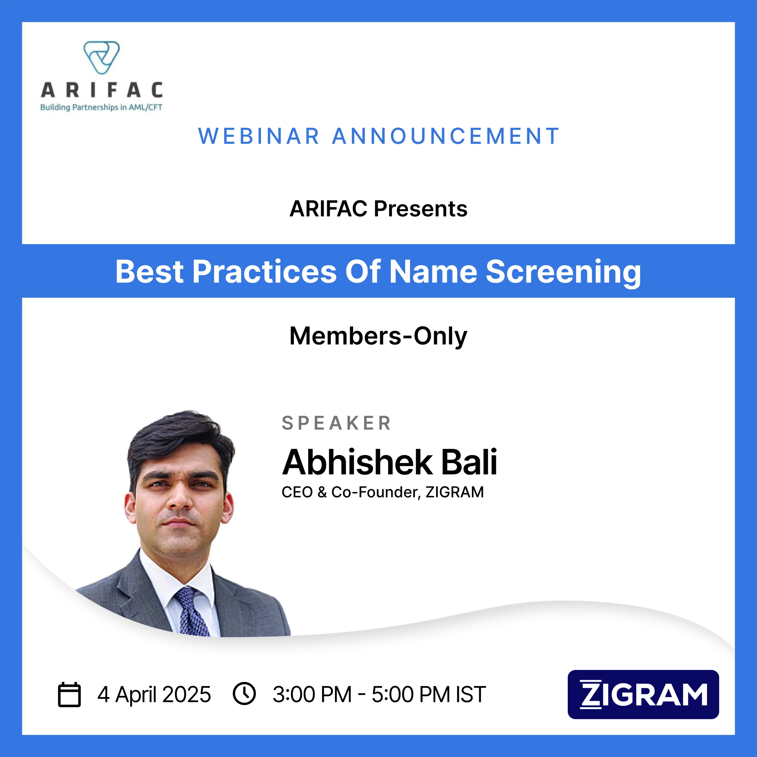 Best Practices of Name Screening