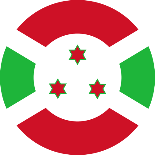 Monthly Newsletter June 2025 Burundi Round Flag