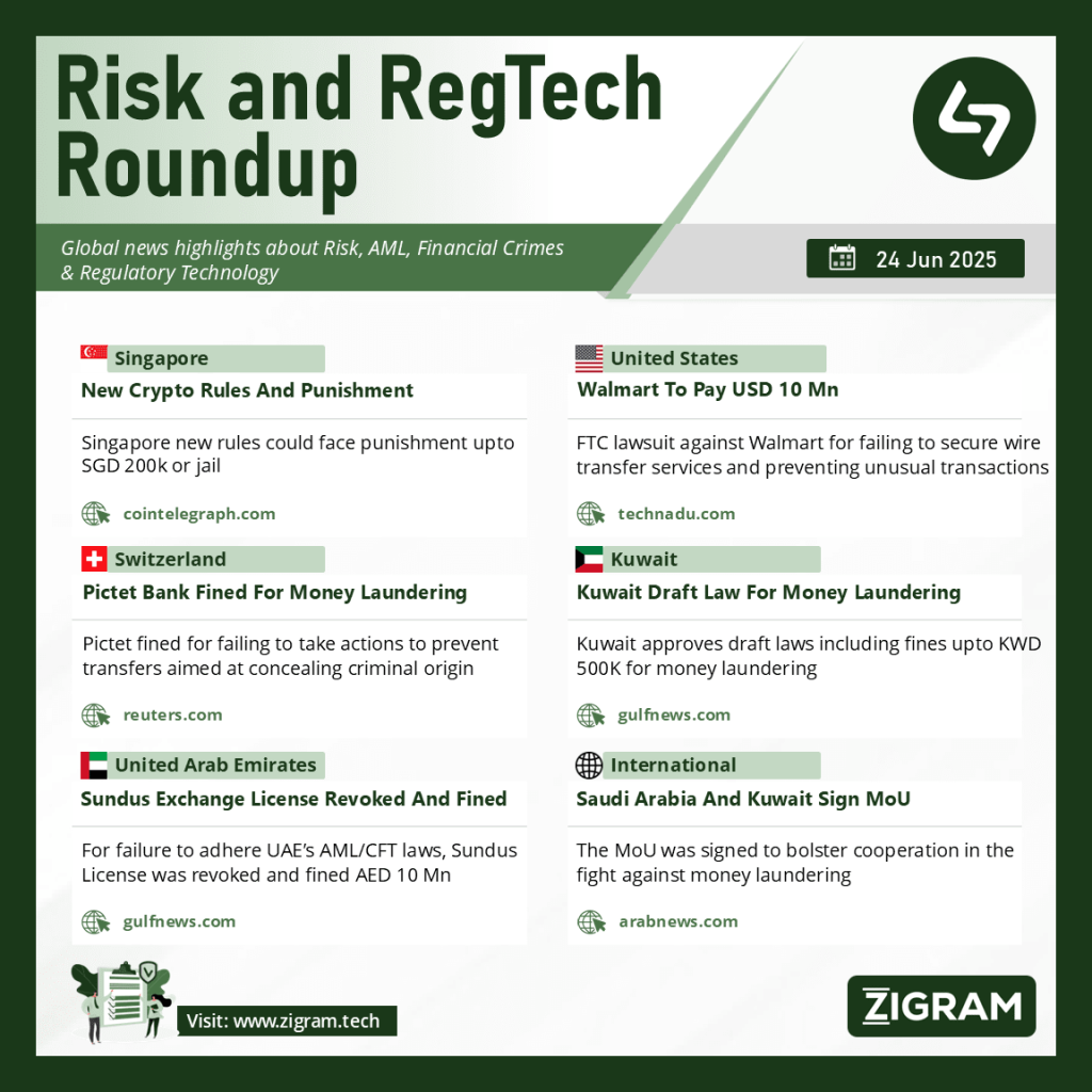 Anti Money Laundering News 24 Jun 2025