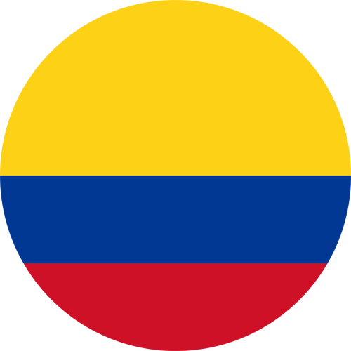 Monthly Newsletter August 2025 Colombia Round Flag