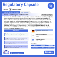 Money Laundering Act Guidance July 2025