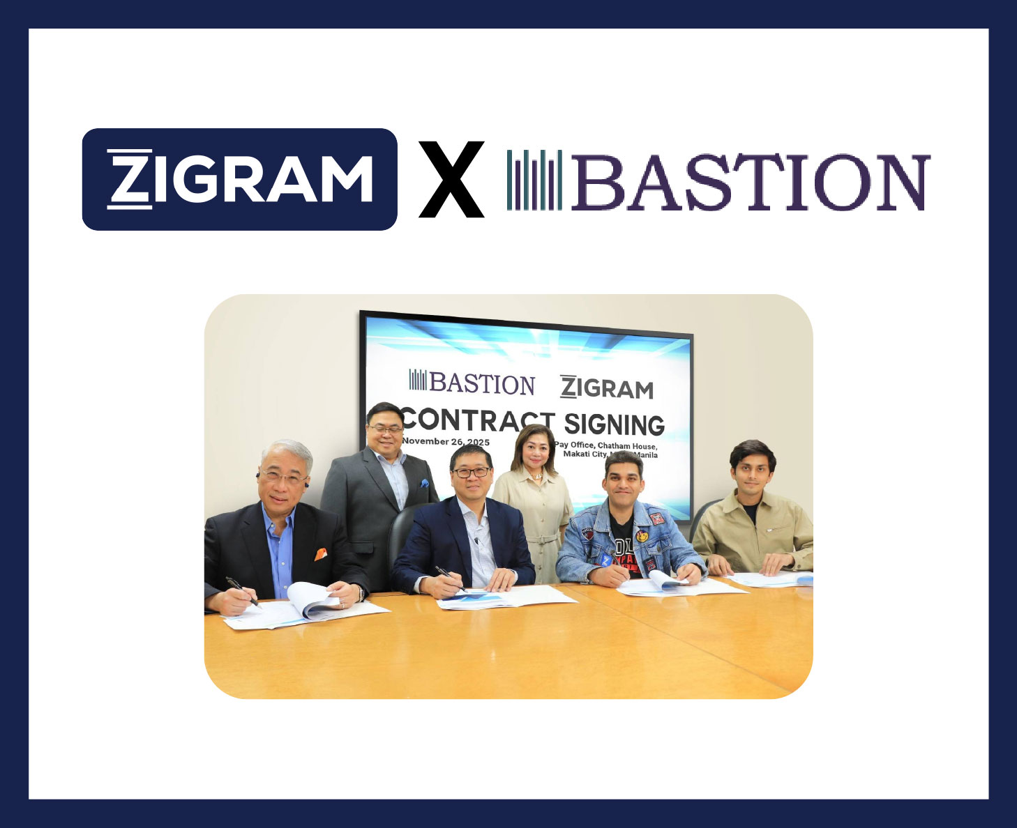 ZIGRAM Expands Asia-Pacific Footprint via Strategic Alliance with Bastion of the Philippines