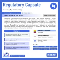 Colombia Draft Circular Proposes Unified AML & Anti-Corruption Risk Framework 2025