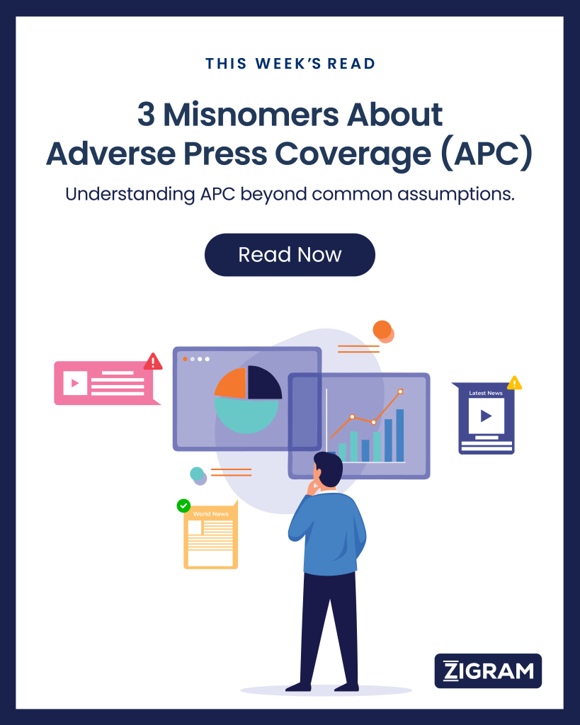 Understanding adverse press coverage misconceptions.