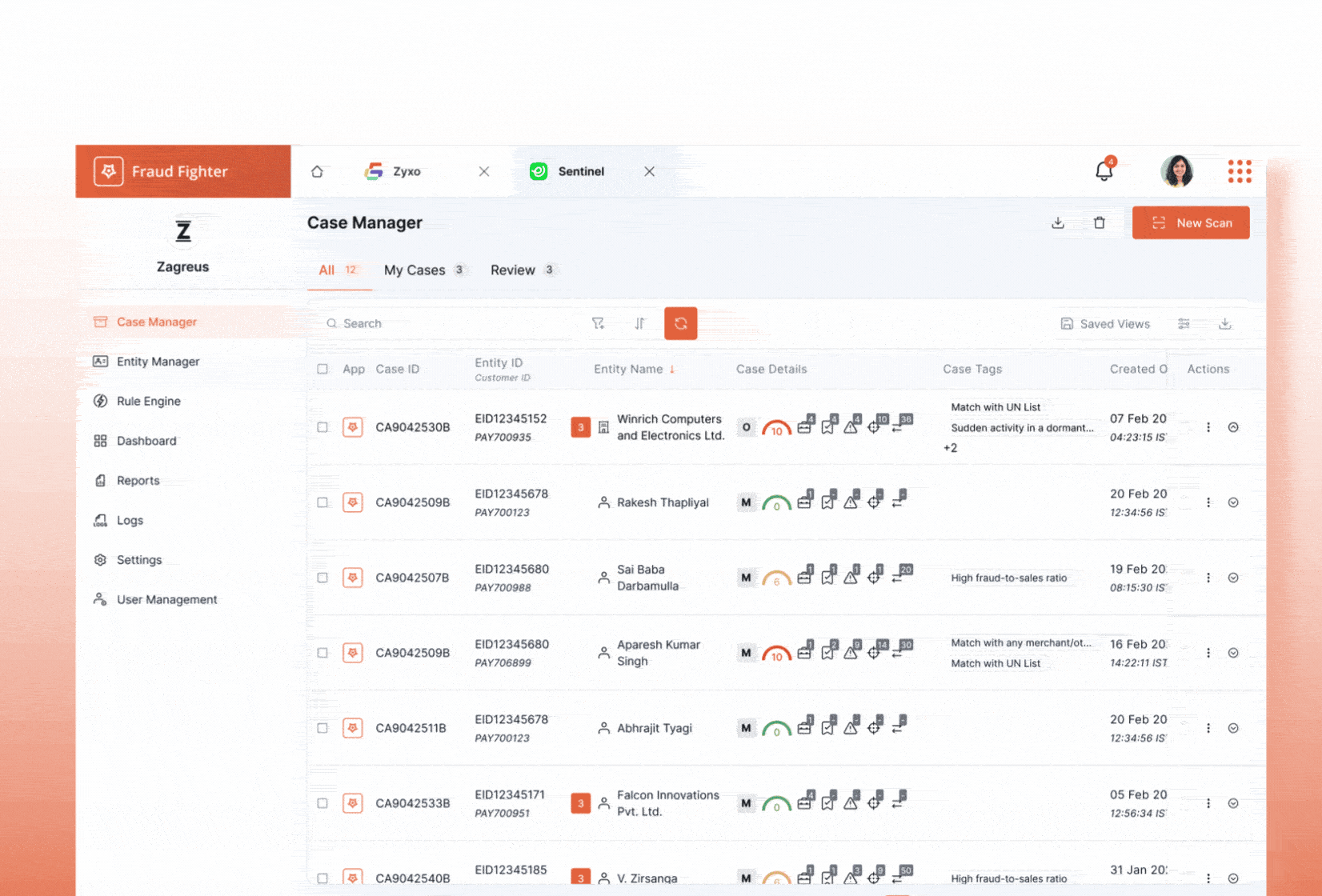 Fraud Monitoring